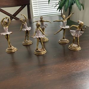Glitter Ballerina figures